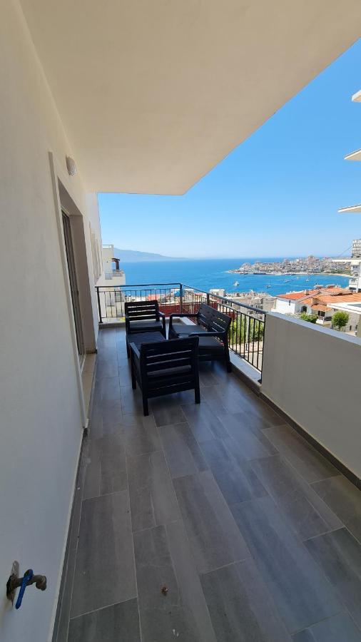 Sea And City View Apartment Sarandë Eksteriør bilde